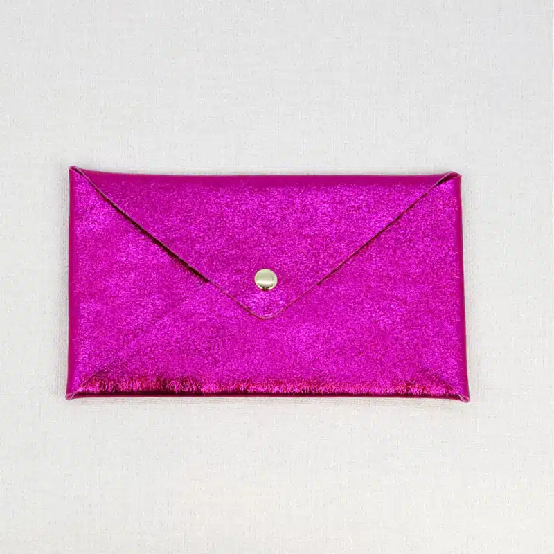 Origimi L leather clutch bag