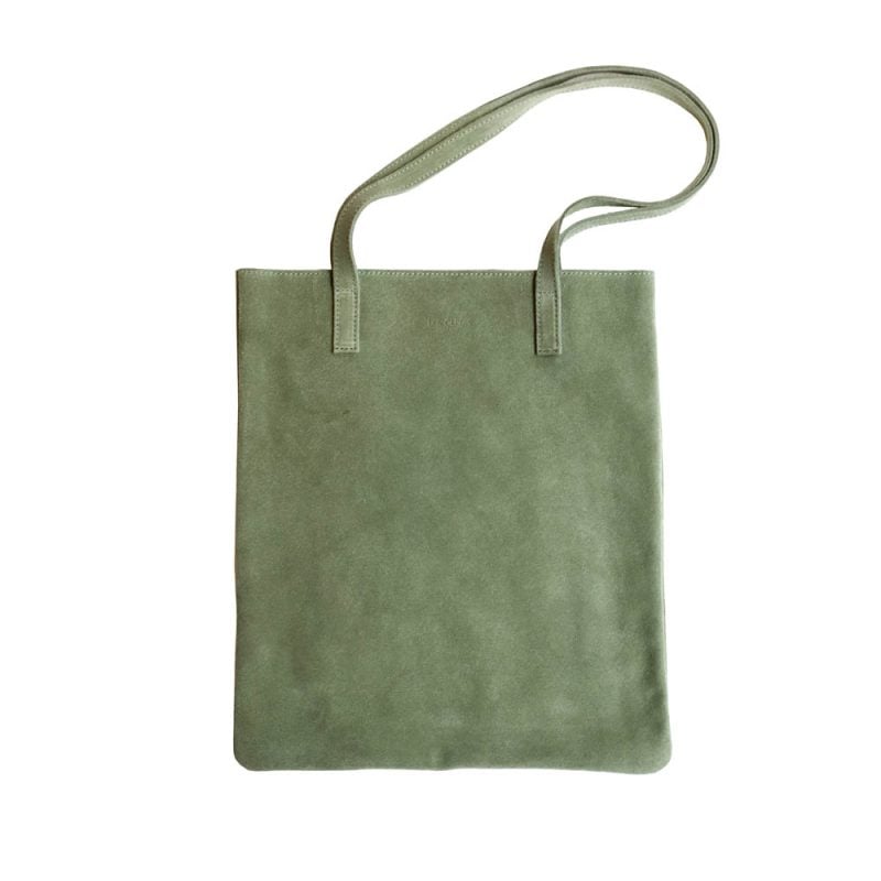 Swedish leather tote bag