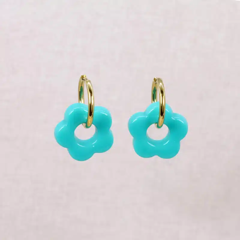 Boucles d'oreilles Kees I en acier