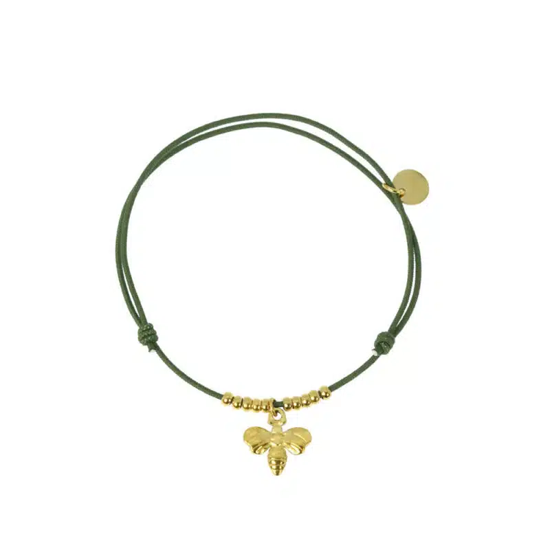 Bee elastic steel bracelet