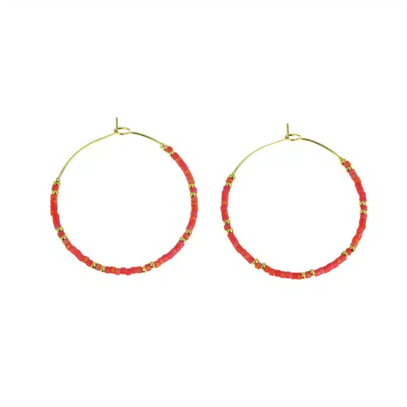 B.O créoles acier Lyz