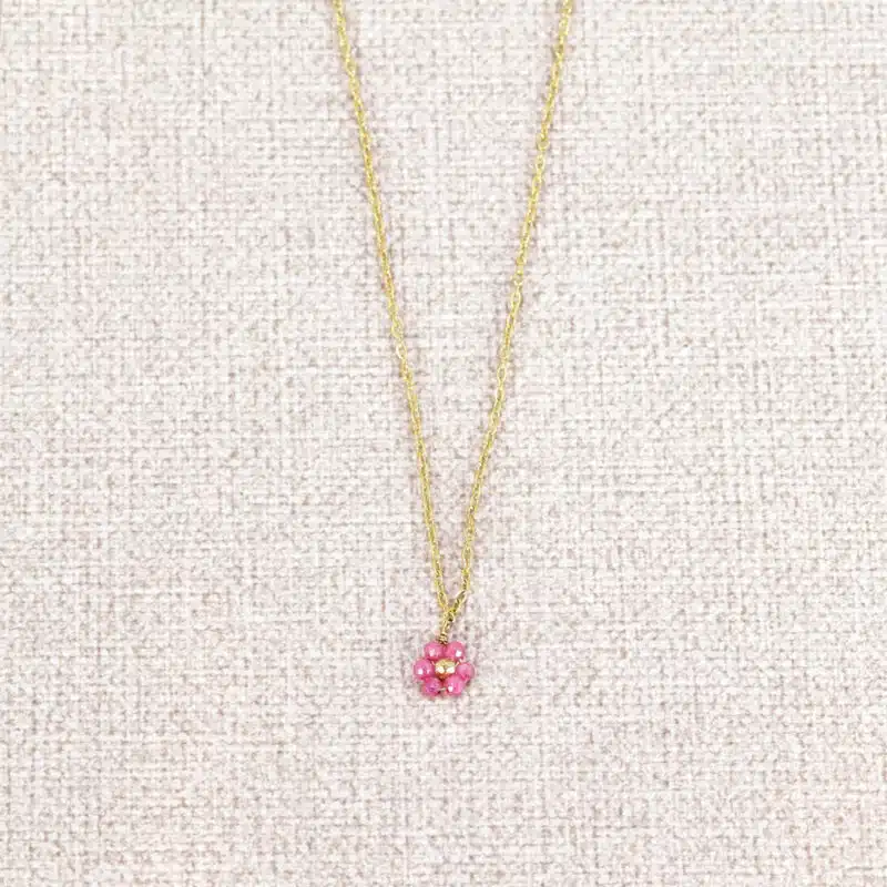 Mini Maya steel necklace