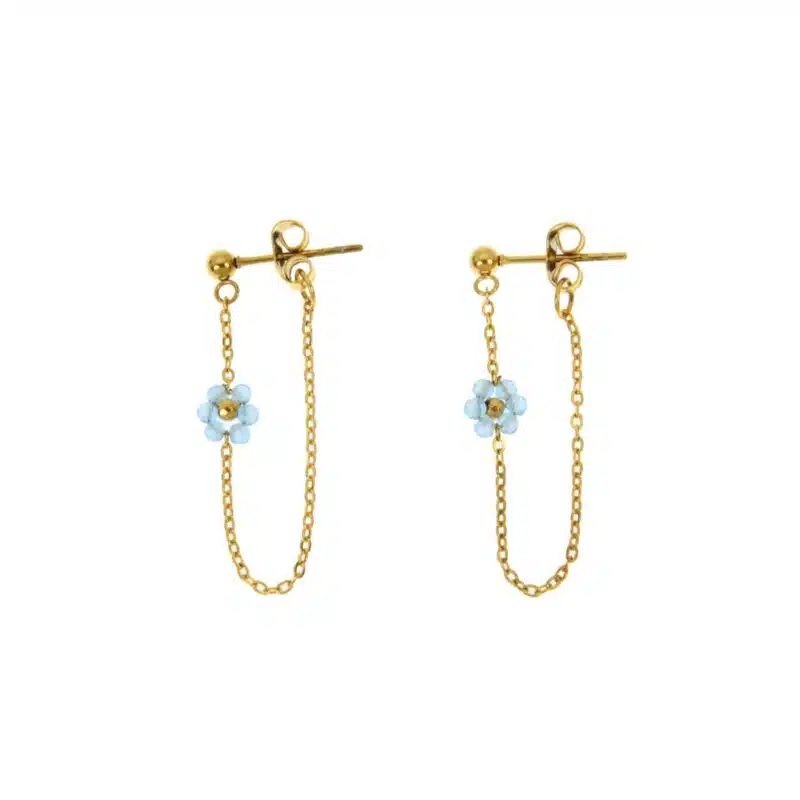 Boucles d'oreilles acier Suzanne