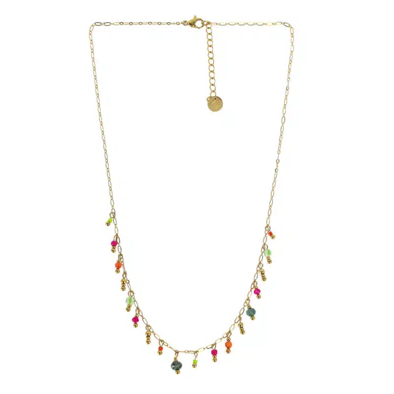 Cirque steel necklace