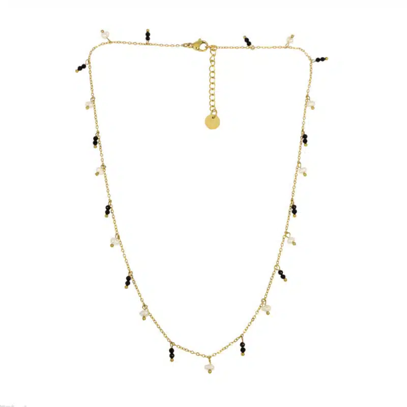 Elysa steel necklace