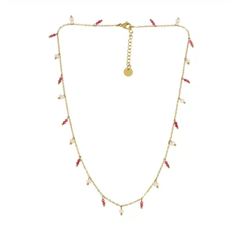 Elysa steel necklace