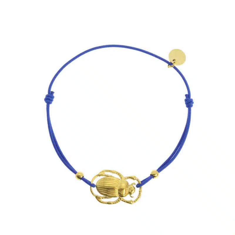 Bracelet élastique Scarabée en acie