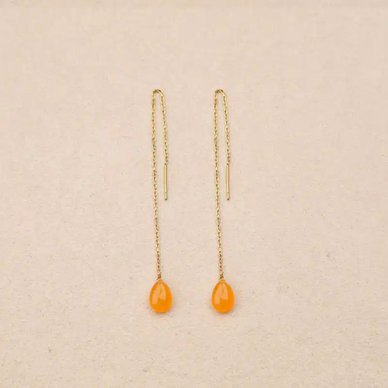 Boucles d'oreilles Alphine en acier