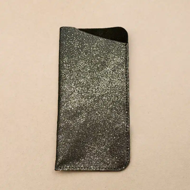 Soft leather pail eyewear case