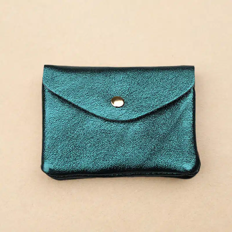 Portefeuille Twin S en cuir