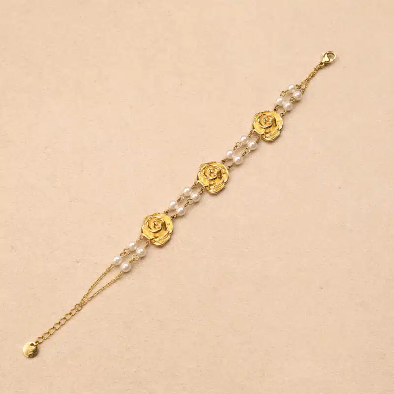 Ambrine steel bracelet