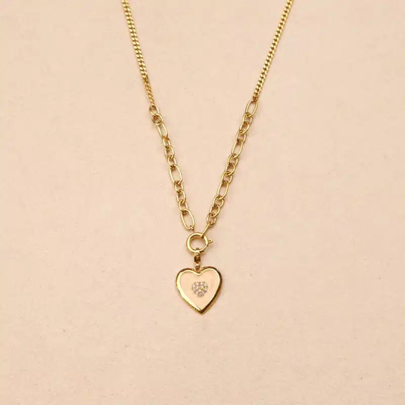 Oliviane steel necklace