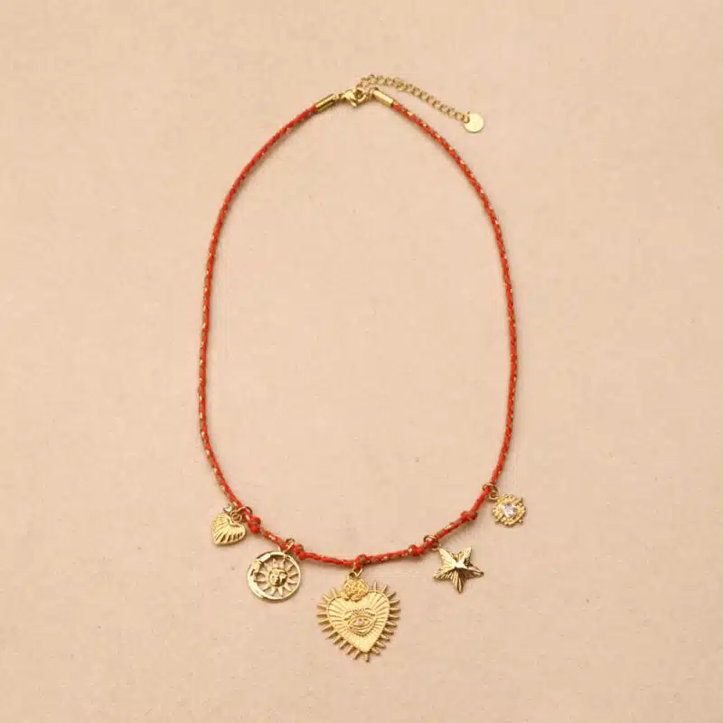 Collier Caléandra en acier