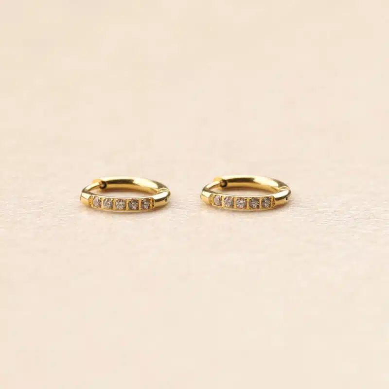 BO / Thick steel Saoris piercing