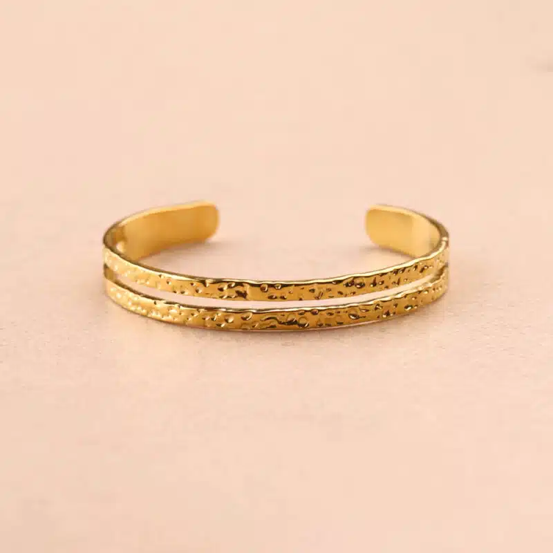 Elinette steel bezel