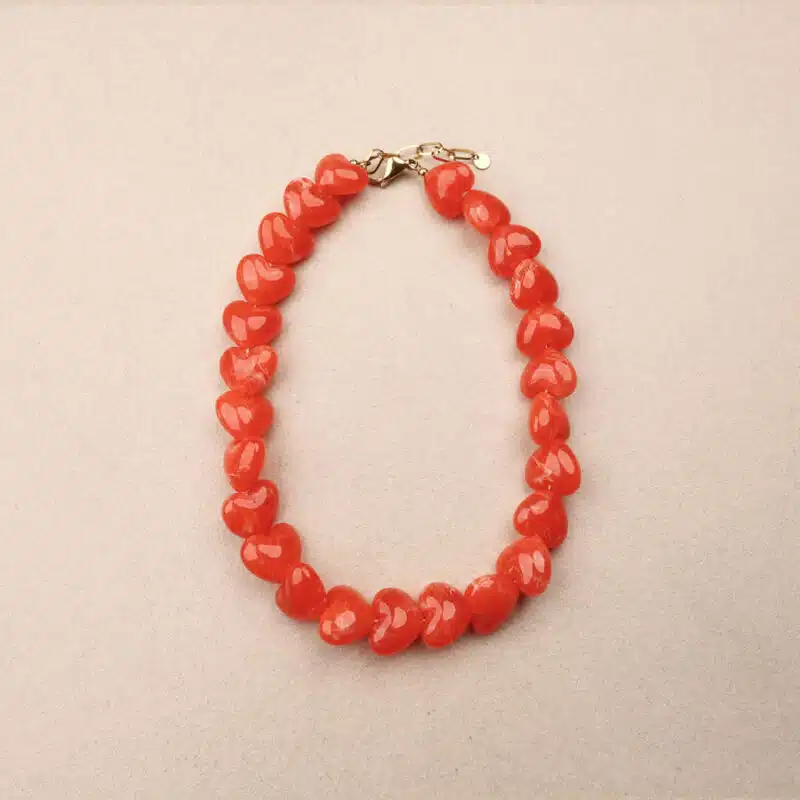 Soraya resin necklace