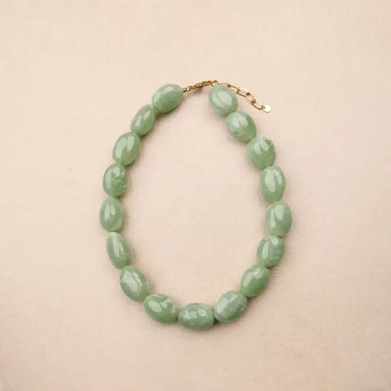 Yvette necklace in acetate